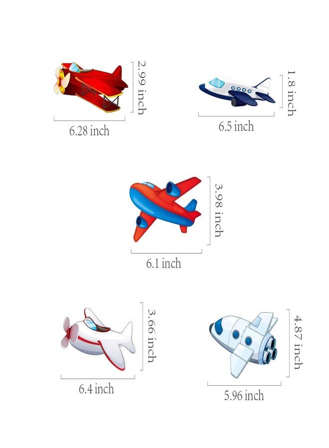 CC HOME 30Pack Airplane Hanging Swirls Fly Flight Ceiling Streamer Birthday Party Decorations Airplane Themed Party Favors for Holiday Baby Shower Home Decoration Party Supplies - Image 2